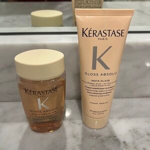 {{kerastase}} Gloss Absolu Shampoo & Conditioner